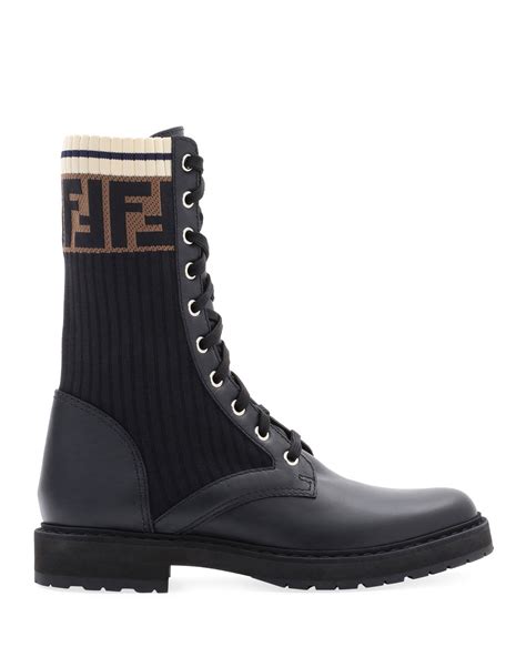 fendi army boots|thigh high fendi boots.